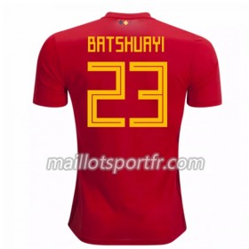 Maillot de Foot Belgique Batshuayi 23 Domicile Coupe du monde 2018